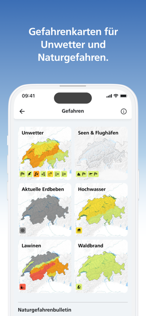 ‎MeteoSwiss Screenshot