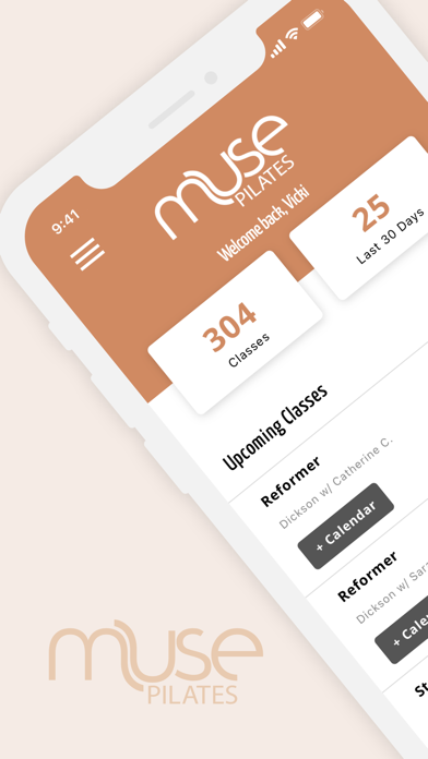 Muse Pilates Studio 2.0 Screenshot