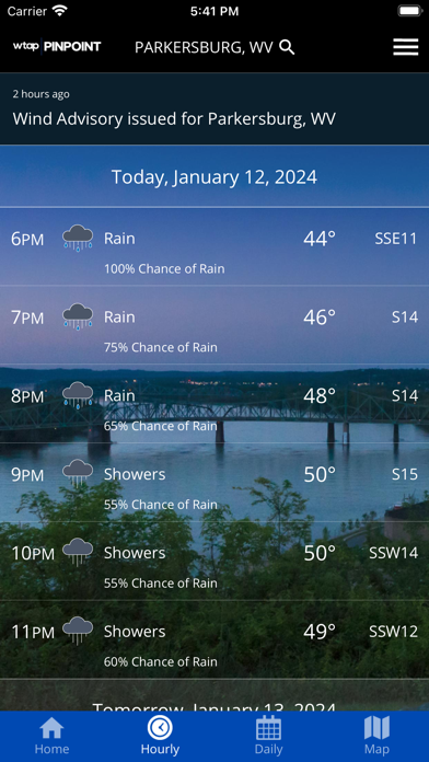 The Mid-Ohio Valley's Weather Screenshot