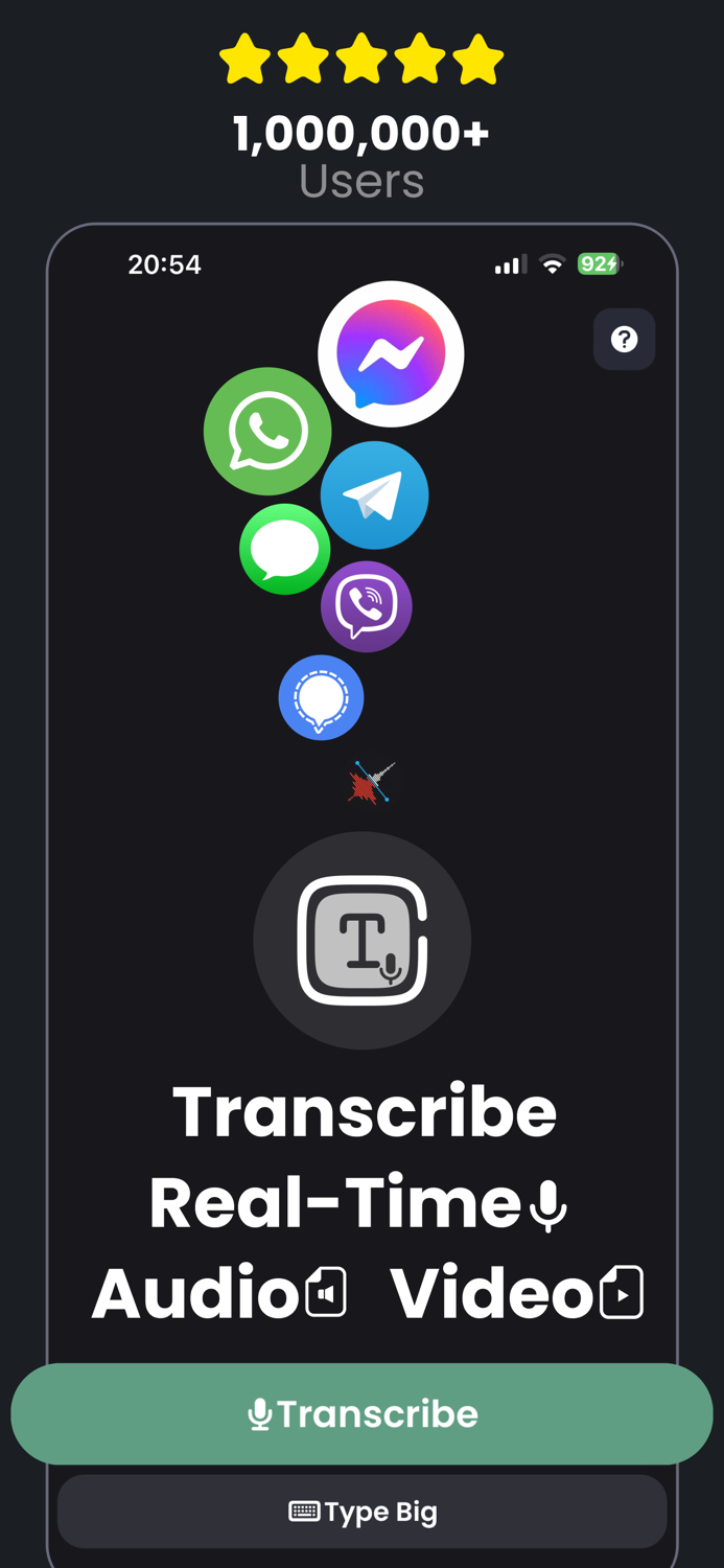 Transcribe Voice To Text