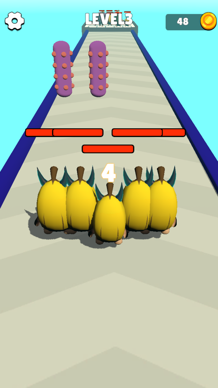 Banana Run Merge Master 3D