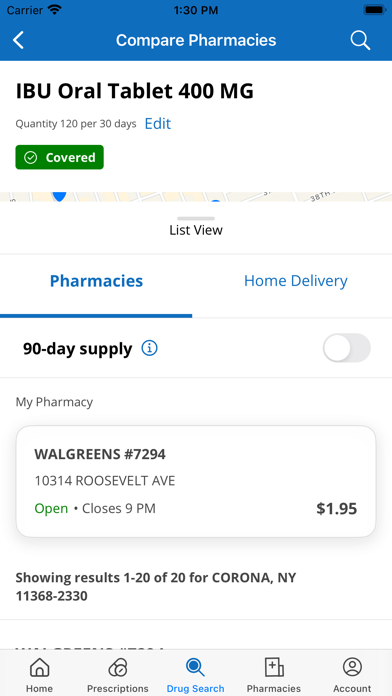 MyBlueRxMT Screenshot