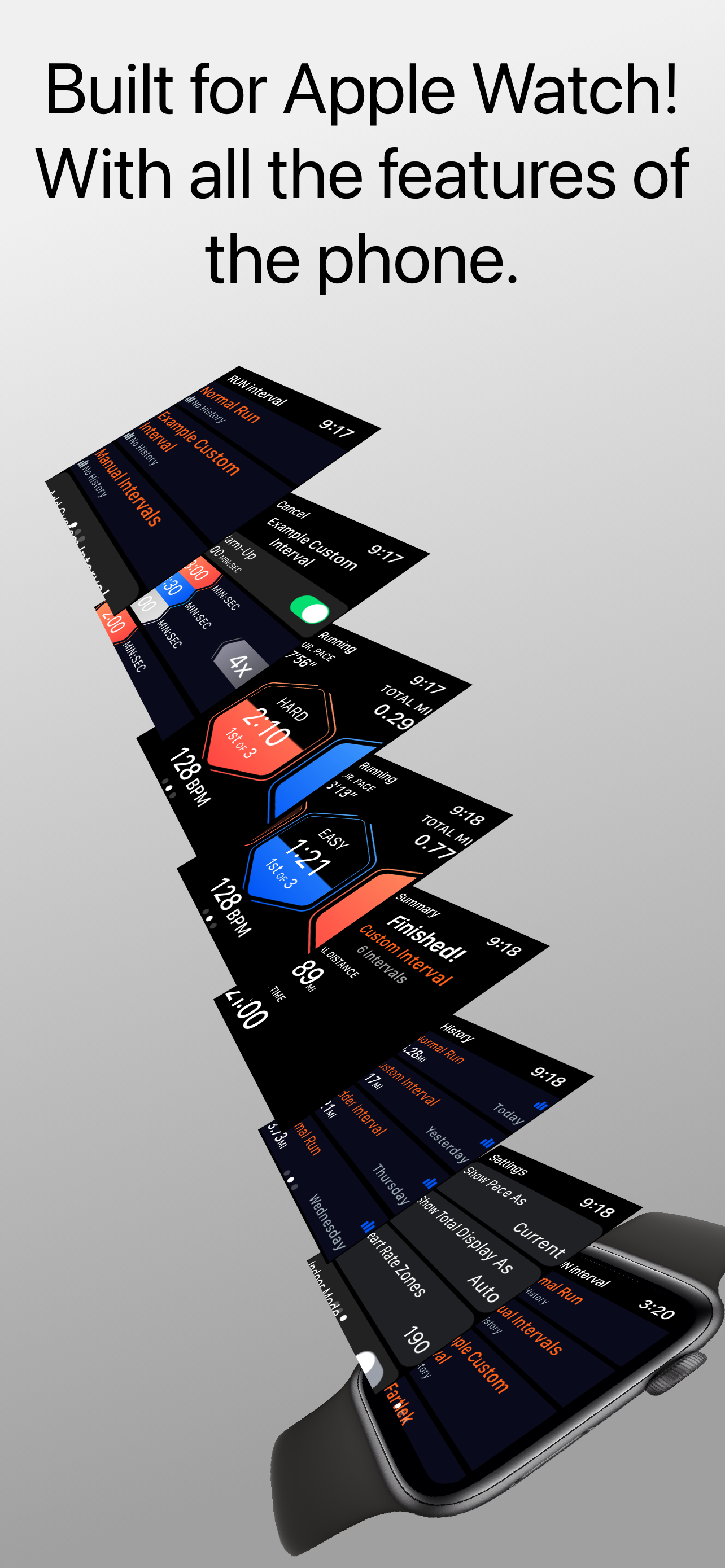 RUN interval - Running Timer