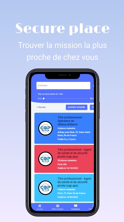 Secure place : Emploi sécurité