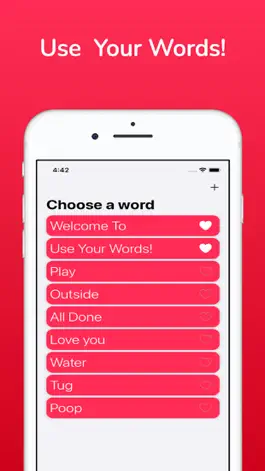Game screenshot Use Your Words! - AAC buttons mod apk