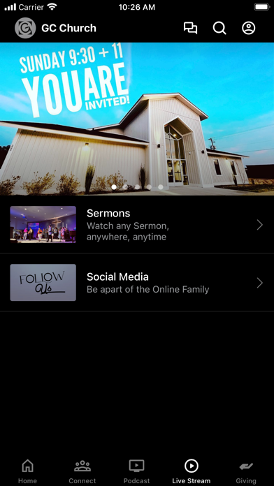 Graniteville Community Church Screenshot