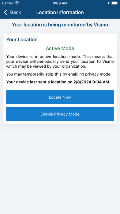Vismo: Locate & Protect Screenshot
