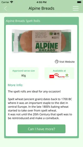 Game screenshot FODMAP Friendly hack