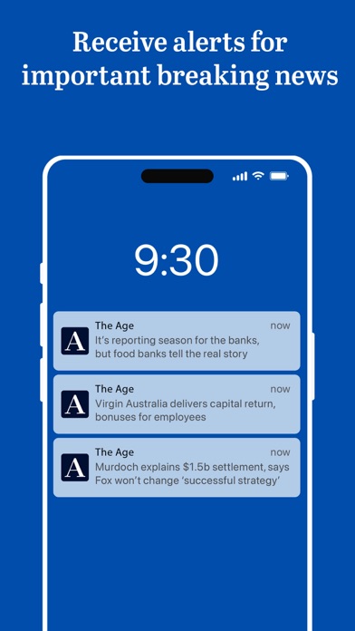 The Age Screenshot