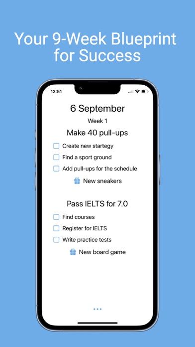 Golpy: Goals Achieving System Screenshot