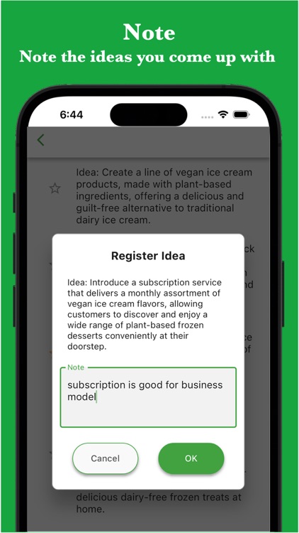 Idea AI - Blend keywords screenshot-3