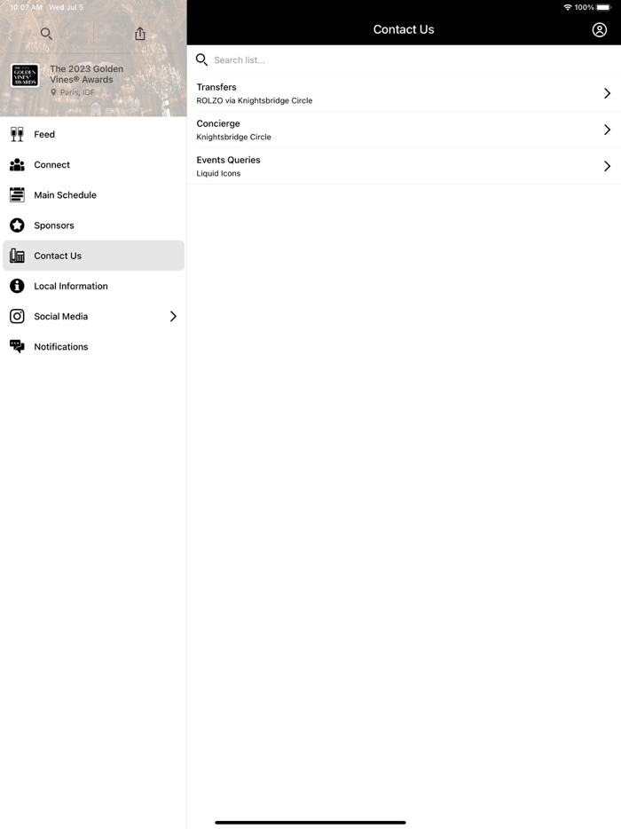 The 2023 Golden Vines® Awards