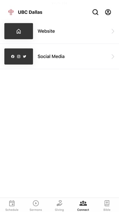 Unity Baptist Church Dallas Screenshot