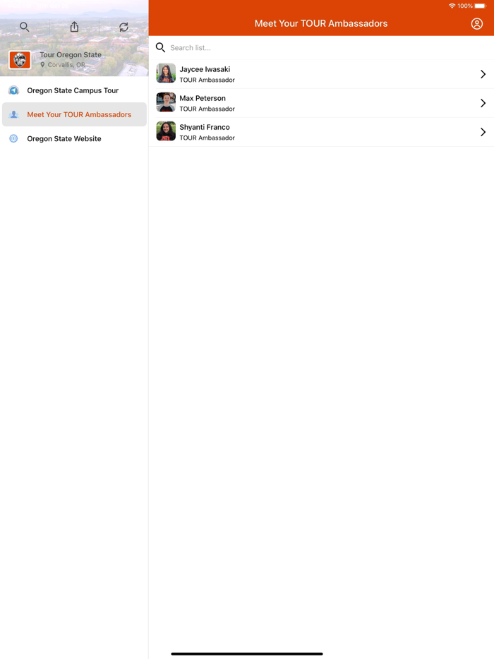 Oregon State Campus Tour