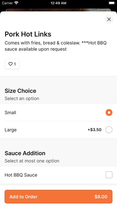 JD's BBQ Screenshot
