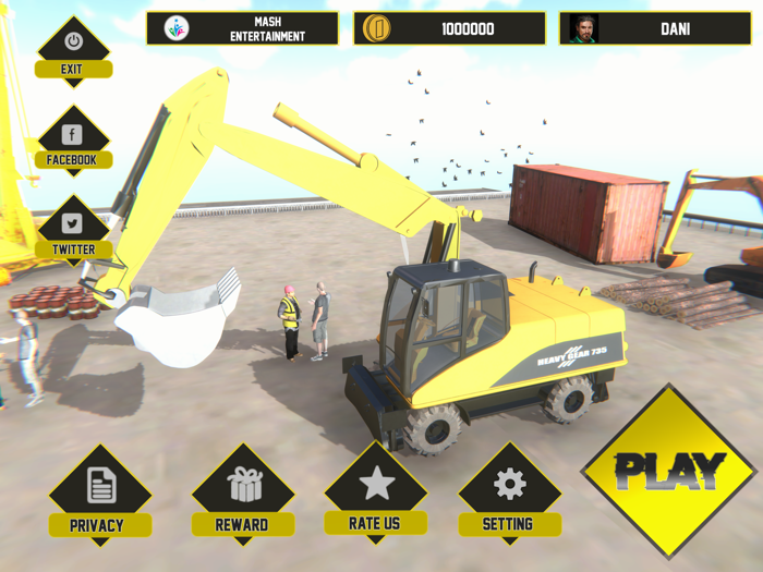 City Construction Dump Truck