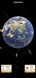 Destroy Planets Idle Game screenshot #1 for iPhone