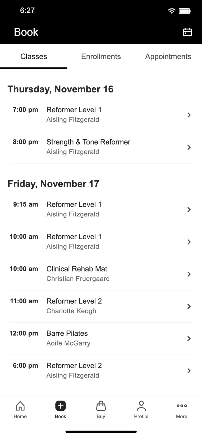 The Pilates Room Limerick