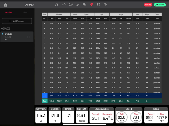 VIEW Air iPad screenshot 7 - Sports app