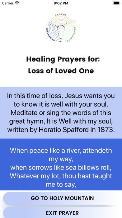 Healing Prayer Labyrinth Screenshot