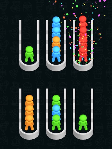 Color Sort: Stickman Colorのおすすめ画像3