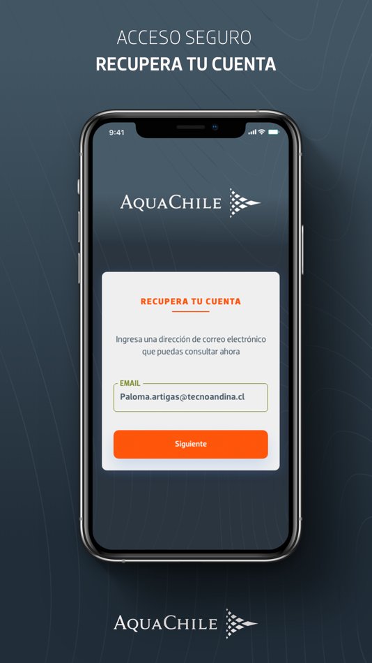 #4. Gestion AquaChile (iOS) Podle: Tecnoandina SpA