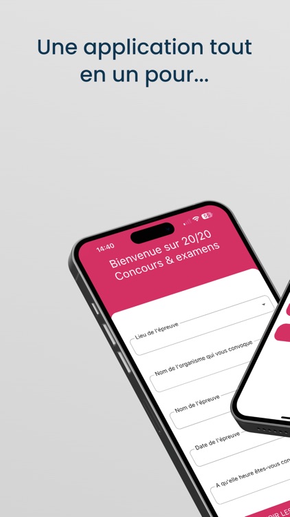 20/20 Concours & Examens