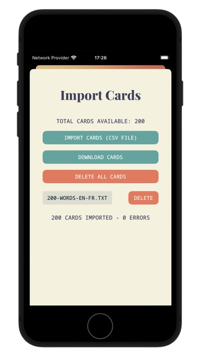 Word! - Flashcards Screenshot