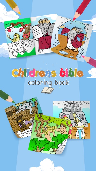Bible Coloring Pages Games Screenshot