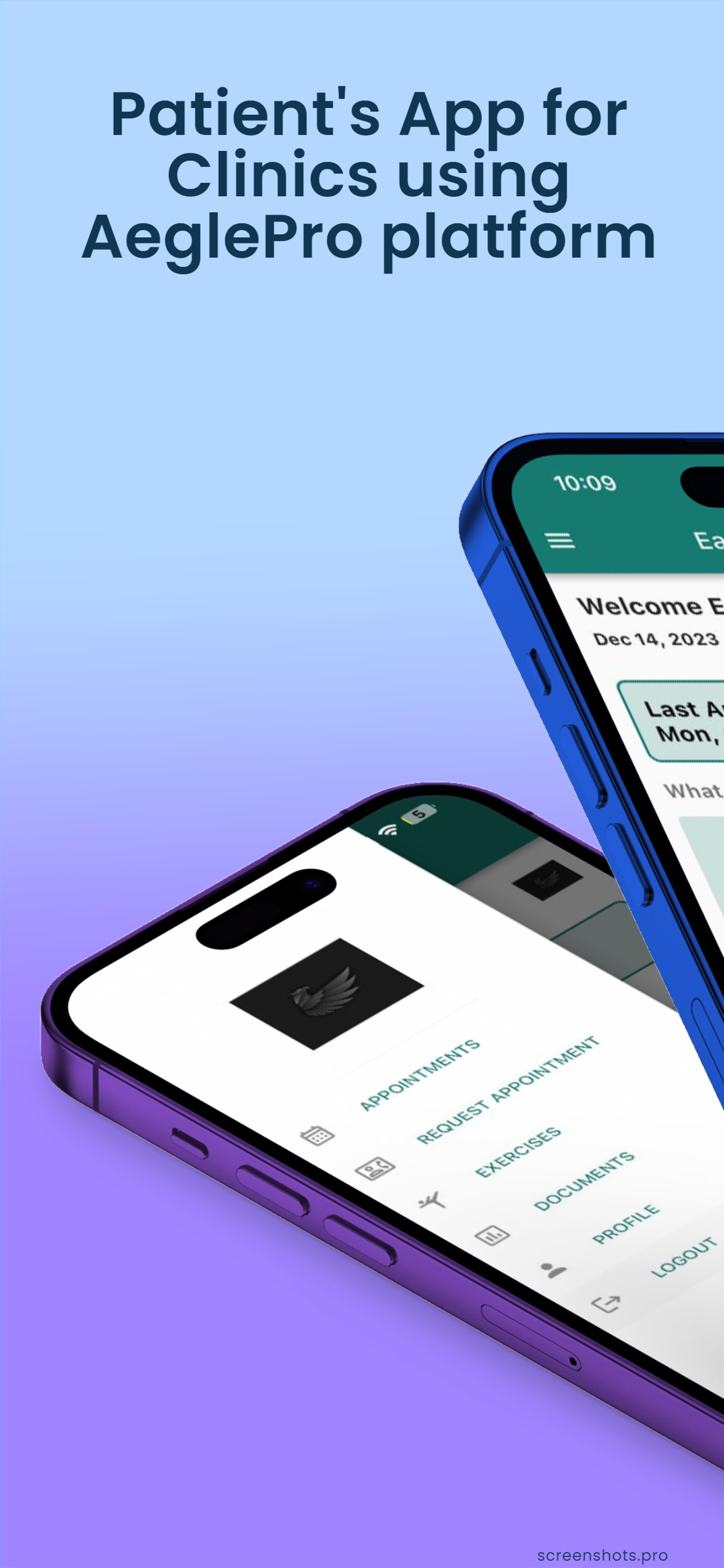 AeglePro Patient App
