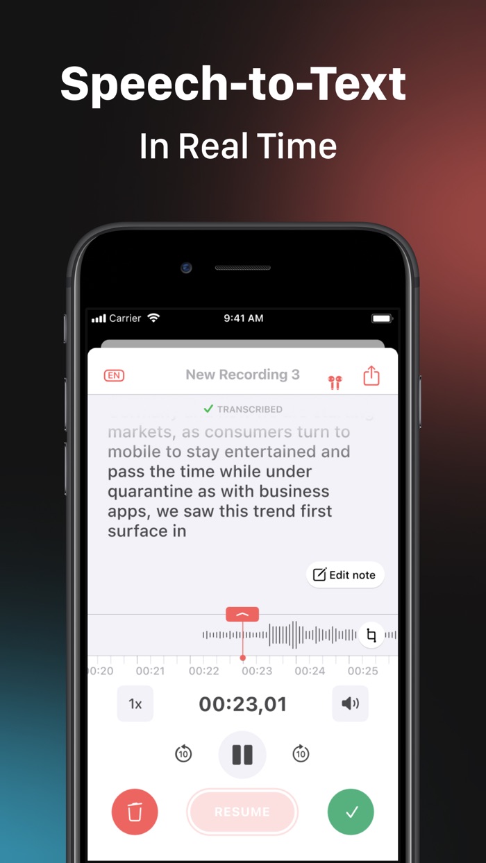 Sound Recorder - Voice Typing