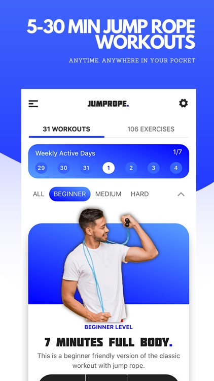 Jump Rope Training App
