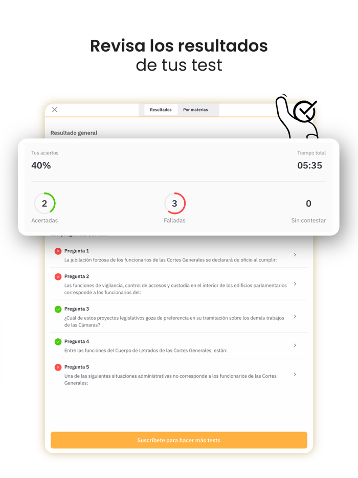 OpositaTest - Test Oposiciones