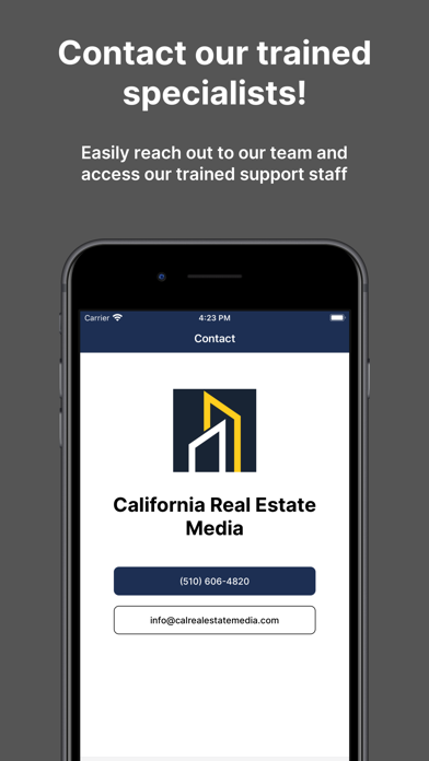 California Real Estate Media Screenshot