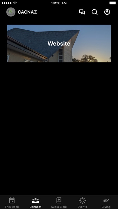 College Ave. Church Nazarene Screenshot