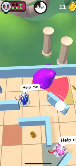 Game screenshot Grimace Hide and Shake apk