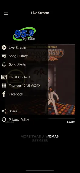 Game screenshot SuperHits 95.9 apk