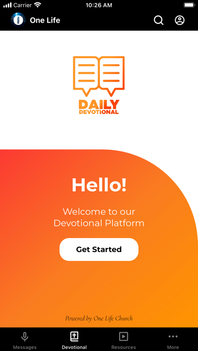 One Life Church Resources Screenshot