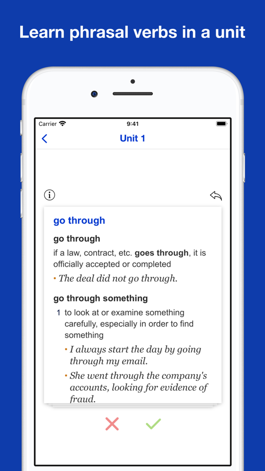 #10. Phrasal Verb Dictionary Pro (iOS) 由: Trung Nguyen