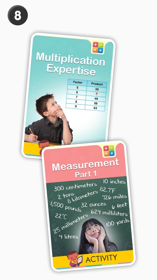 #10. 3rd Grade Math Learning Games (iOS) 由: Smart Kidz Club Inc.