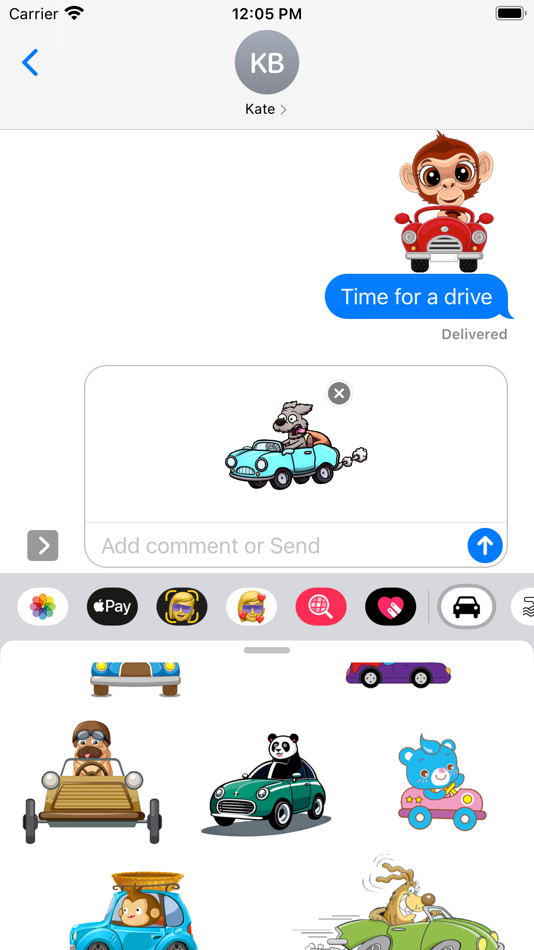 #5. Driver Stickers (iOS) 由: Paul Scott