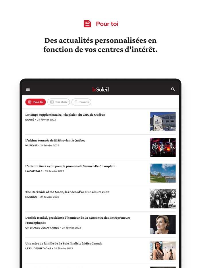 Le Soleil Quotidien de Québec