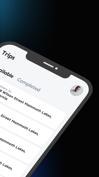 Contena Driver App Screenshot