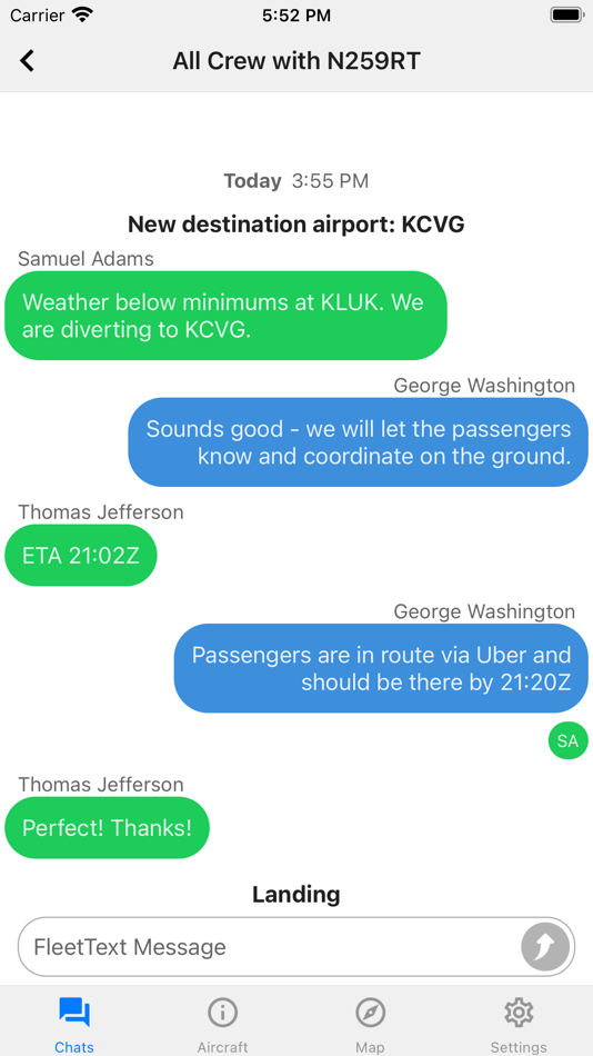 #2. FleetText (iOS) بواسطة: Send Solutions, LLC