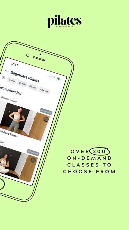 Pilates with Georgia