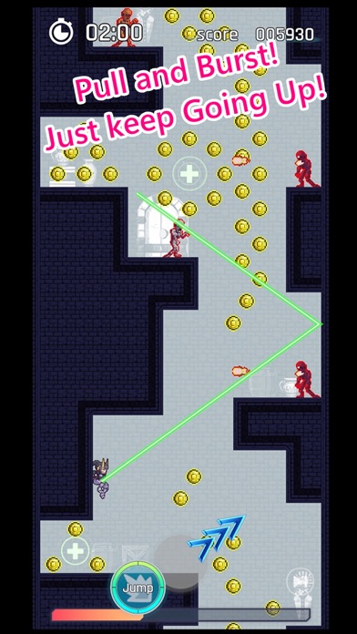 Metal Ninja Jump High! Screenshot