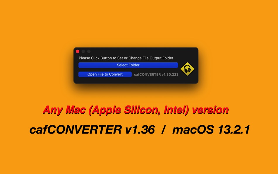 cafCONVERTER - v1.36 - (macOS)