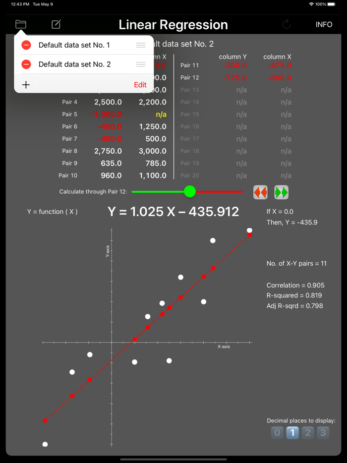 Quick Linear Regression