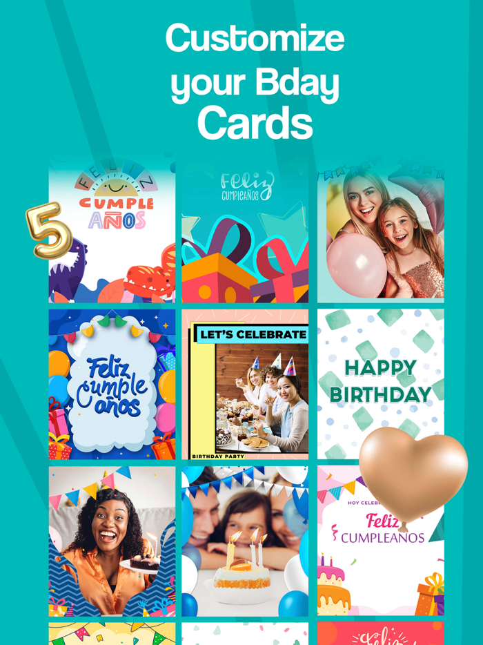 Happy Birthday Cards Maker .