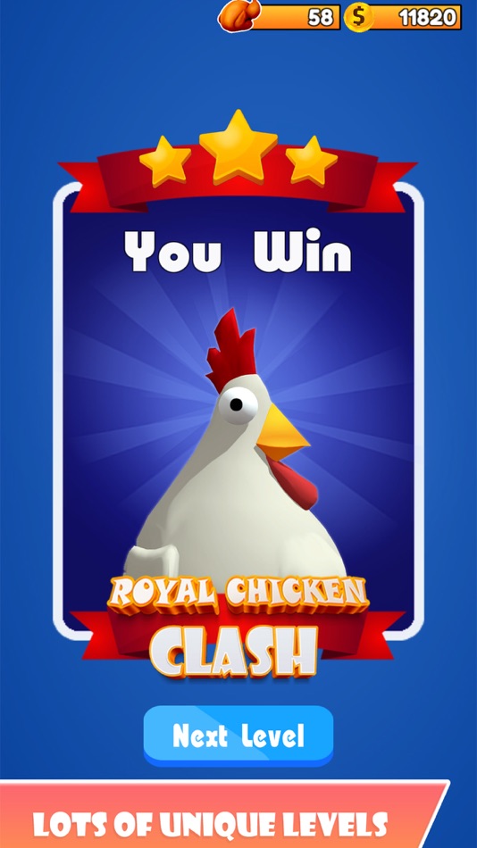 #1. Royal Chicken Clash (iOS) 由: Recep YAZIK